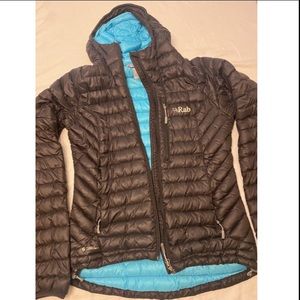 Rab Microlight Alpine Down Jacket. Women’s size Small.